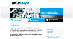 Desktop Screenshot of holzmayr-gruppe.de